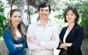 l-r: LabSuit co-founders Helen Rabinovitz, Alex Domeshek and Ira Blekhman