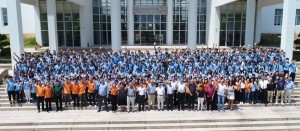 220 הסטודנטים שהחלו השבוע את לימודי ההכנה במכון טכניון-גואנגדונג ((GTIIT בסין. הסטודנטים יחלו את הסמסטר הראשון ללימודיהם באוקטובר 2017