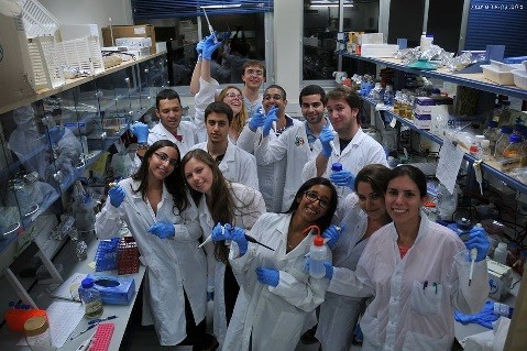 קבוצת הסטודנטים מהטכניון, צילום: קרן-אור גרינברג