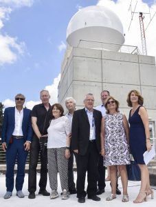 Representatives of the Adelis Foundation with Prof. Boaz Golany and Prof. Pini Gurfil, 2018