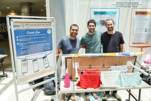 Smart line team: Eliezer Alter, Barel Cohen Adiv and Eliad Ben Haiem