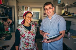 Professor Shai Shen-Orr (right) and Dr. Ayelet Alpert