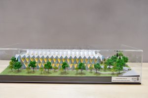 Model of Mehoudar Center for Inventors at the Technion