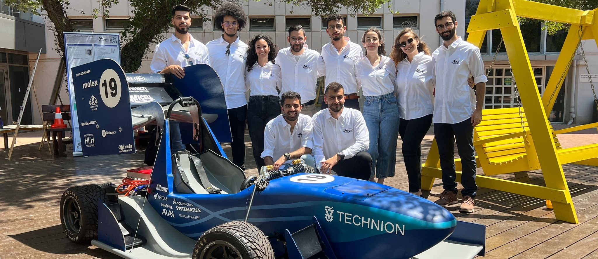 לראשונה: רכב חשמלי אוטונומי לקבוצת פורמולה טכניון