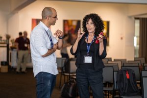 Professor Dafna Fisher-Gwirtzman of the Faculty of Architecture and Town Planning and Dr. Firas Mawase of the Faculty of Biomedical Engineering.