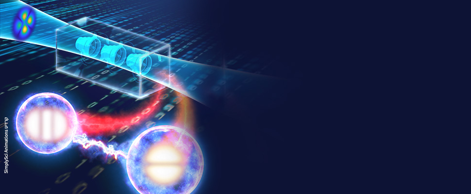 דרך חדשה ליצירת פוטונים שזורים