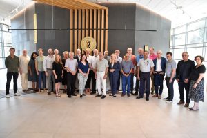 The presidents’ delegation with the Technion management 