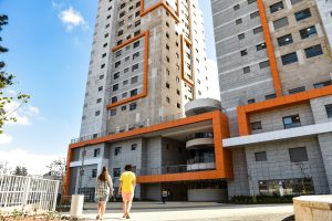 The new Cypress Towers dormitories 