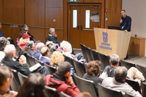 Prof. Efraim Lev, dean of the Faculty of Humanities at the University of Haifa