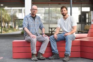 Prof. Oded Béjà (left) and PhD student Ariel Chazan