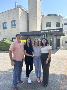 L-R: Professor Michael Glickman, Mahasen Sarji,Dr. Inbal Maniv and Anwar Bdraneh.