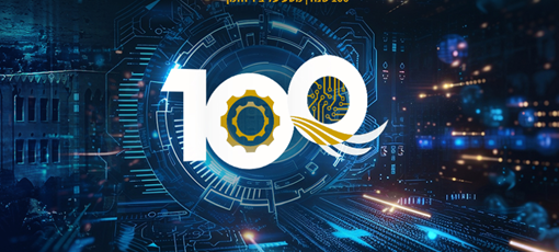 100 לוגו