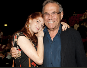 Stef Wertheimer and his granddaughter, Maya