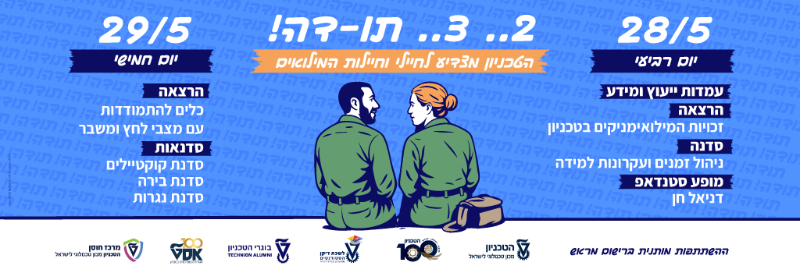 פירוט אירועי הצדעה למילואימניקים