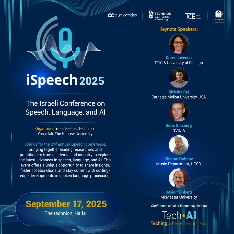 תוכניית כנס ISPEECH