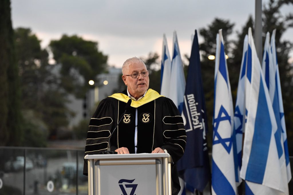 נשיא הטכניון פרופ' אורי סיון