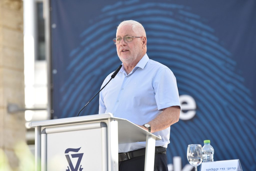 נשיא הטכניון פרופ' אורי סיון