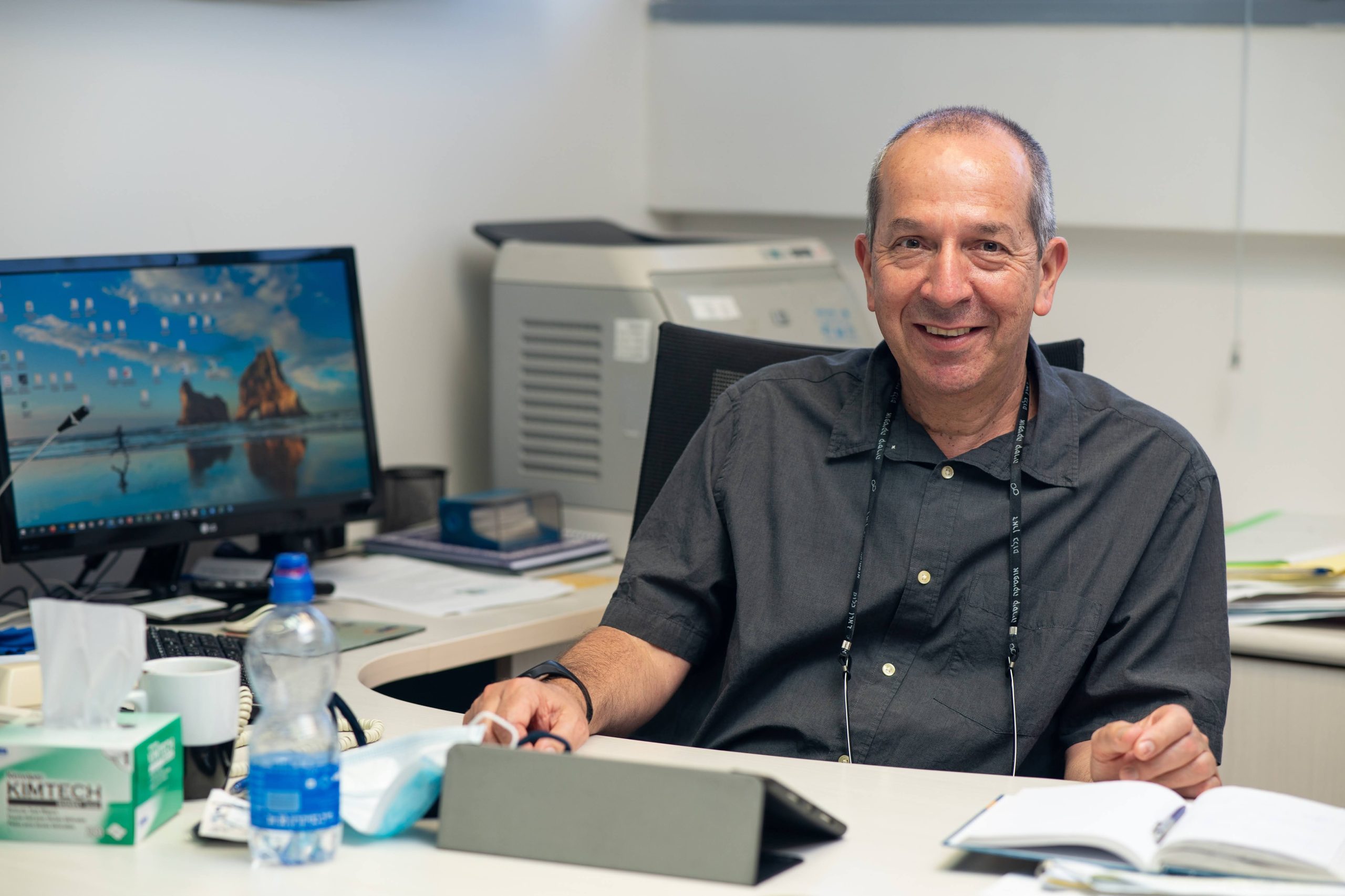 Prof. Ami Aronheim. Credit : Nitzan Zohar.