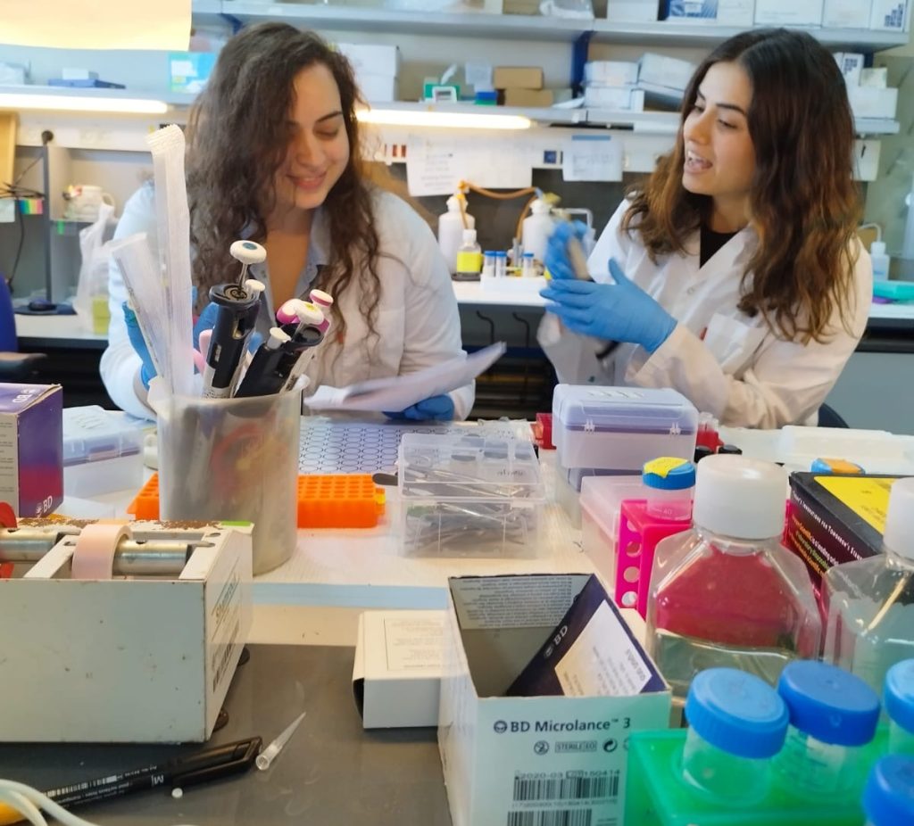 Lama Awwad and Laris Achlaug