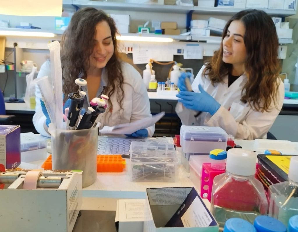 Lama Awwad and Laris Achlaug