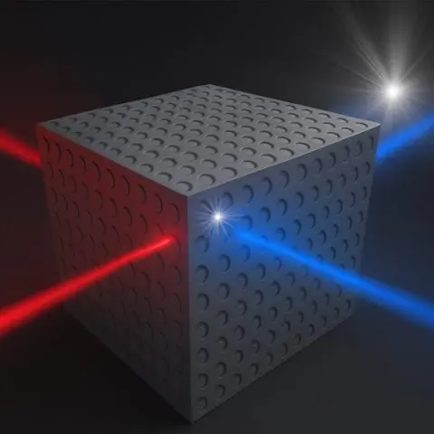 Schematic illustration of an envisioned directional sensor based on electromomentum metamaterials. By engineering asymmetry inside piezoelectric materials, such devices will convert acoustic signals into direction-dependent electrical signals, enabling compact sensing for applications such as acoustic detection, imaging, and underwater communication.