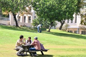1. Starting the academic year at the Technion - students across campus