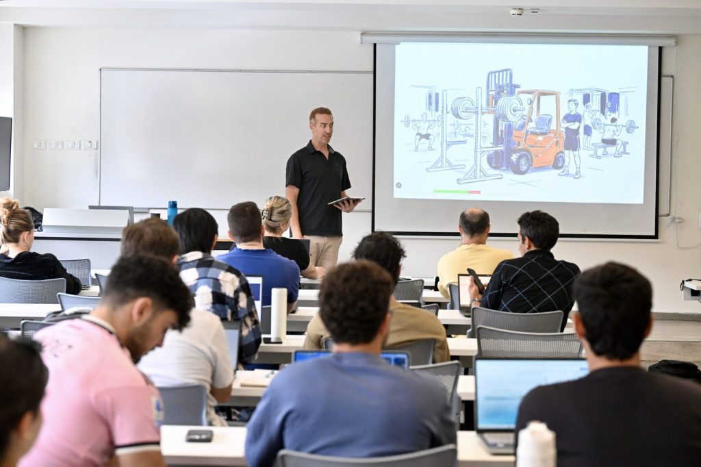 AI Fluency workshop with Prof. Alon Grinberg-Dana of the Wolfson Faculty of Chemical Engineering